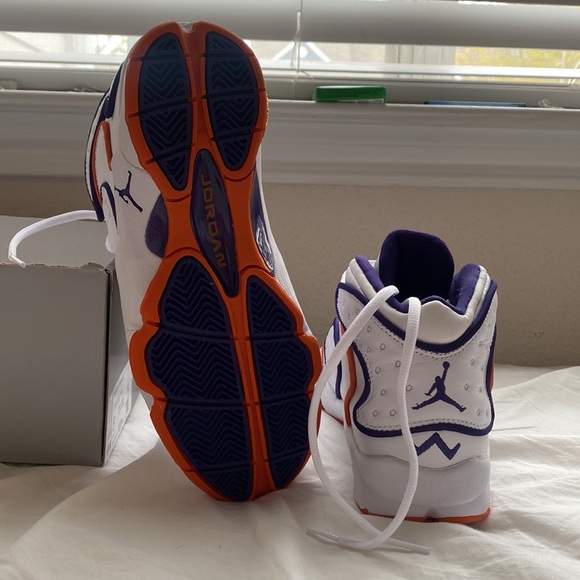 Women’s air Jordan OG white/new orchid-clay orange - Picture 3 of 4